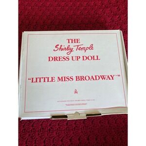Shirley Temple Dress Up‎ Doll Outfit - Little Miss Broadway